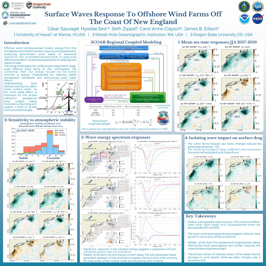 First page of the offshore-wind-farm surface-wave poster
